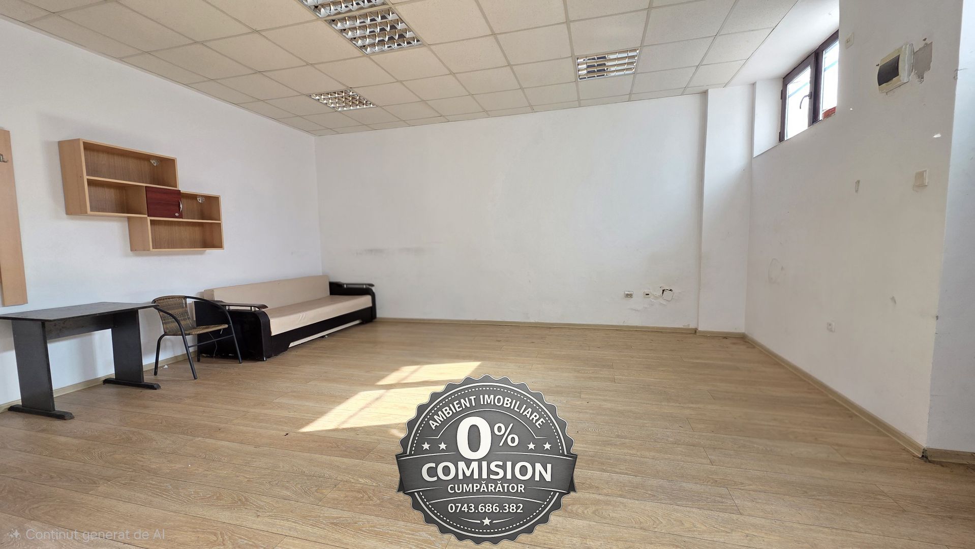 Spațiu comercial – ideal pentru birouri, VASLUI - zona CRUCEA GĂRII; - Poză 3