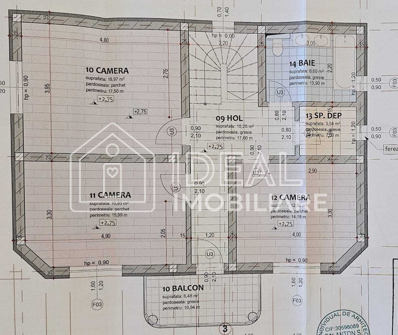 Casa Individuala Moderna cu 630 mp de curte, in Cristian - Poză 11