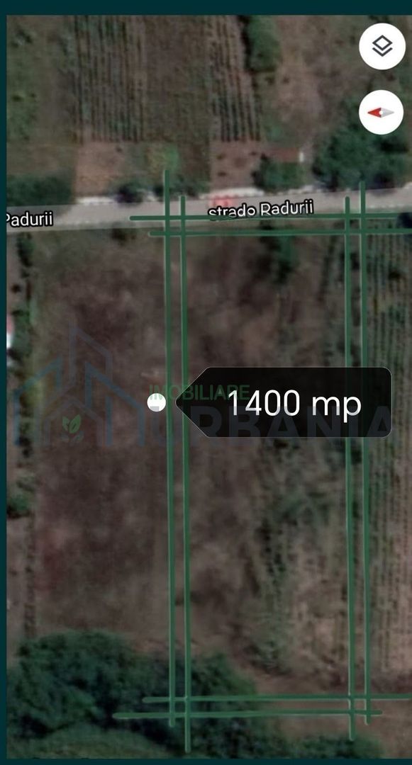 Teren de vânzare în Uricani, Iași, comuna Miroslava - Poză 3