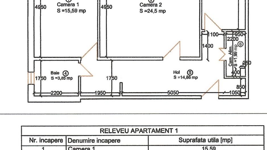 Apartament 2 camere, 68 mp  Central - Univ. Politehnica- Comision 0% - Poză 17