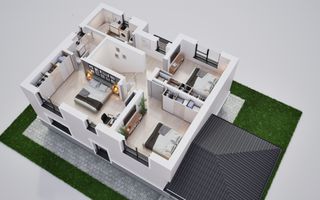 Casă individuală cu grădină generoasă – spațiu, lumină și funcționalitate - Poză 6