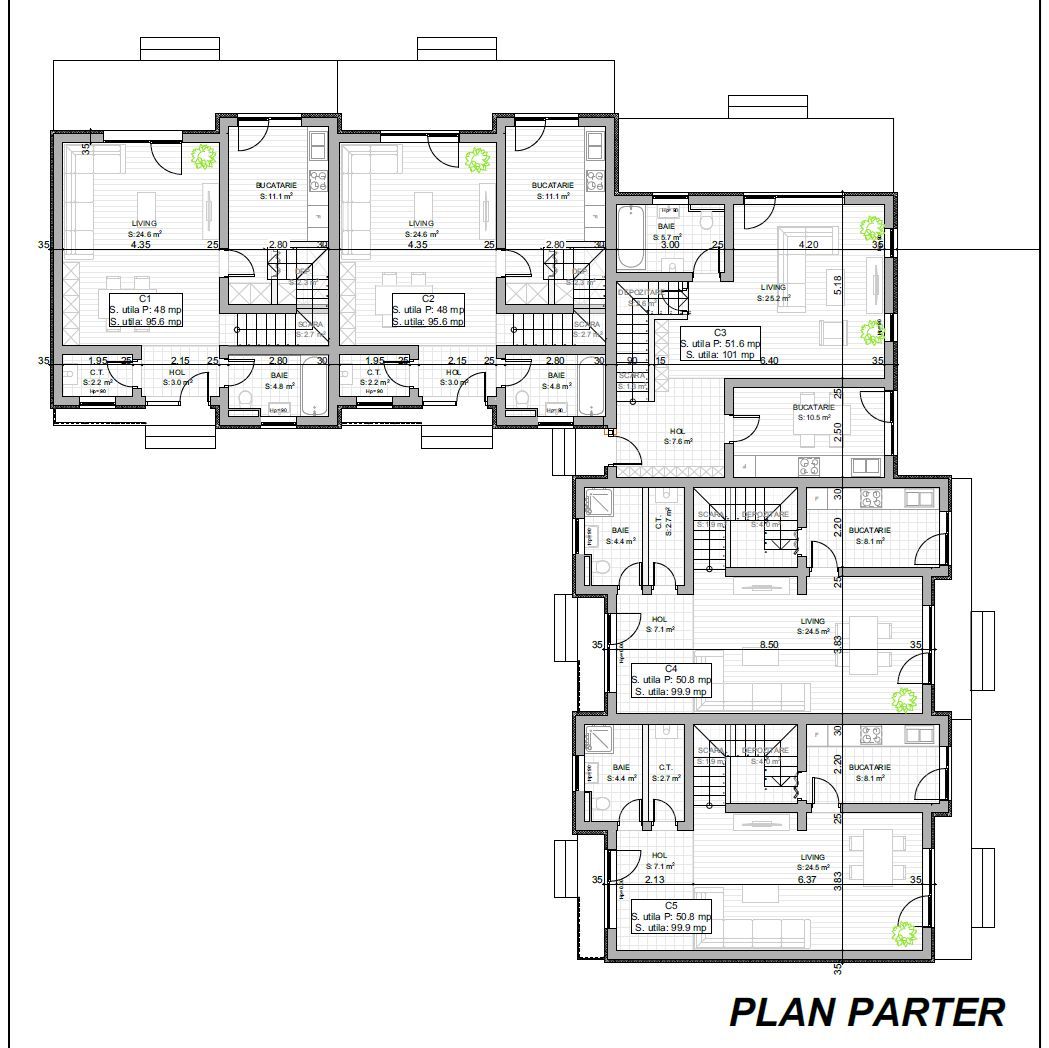 Braytim | Case insiruite | 4 camere | Strazi asfaltate | Comision 0% - Poză 16