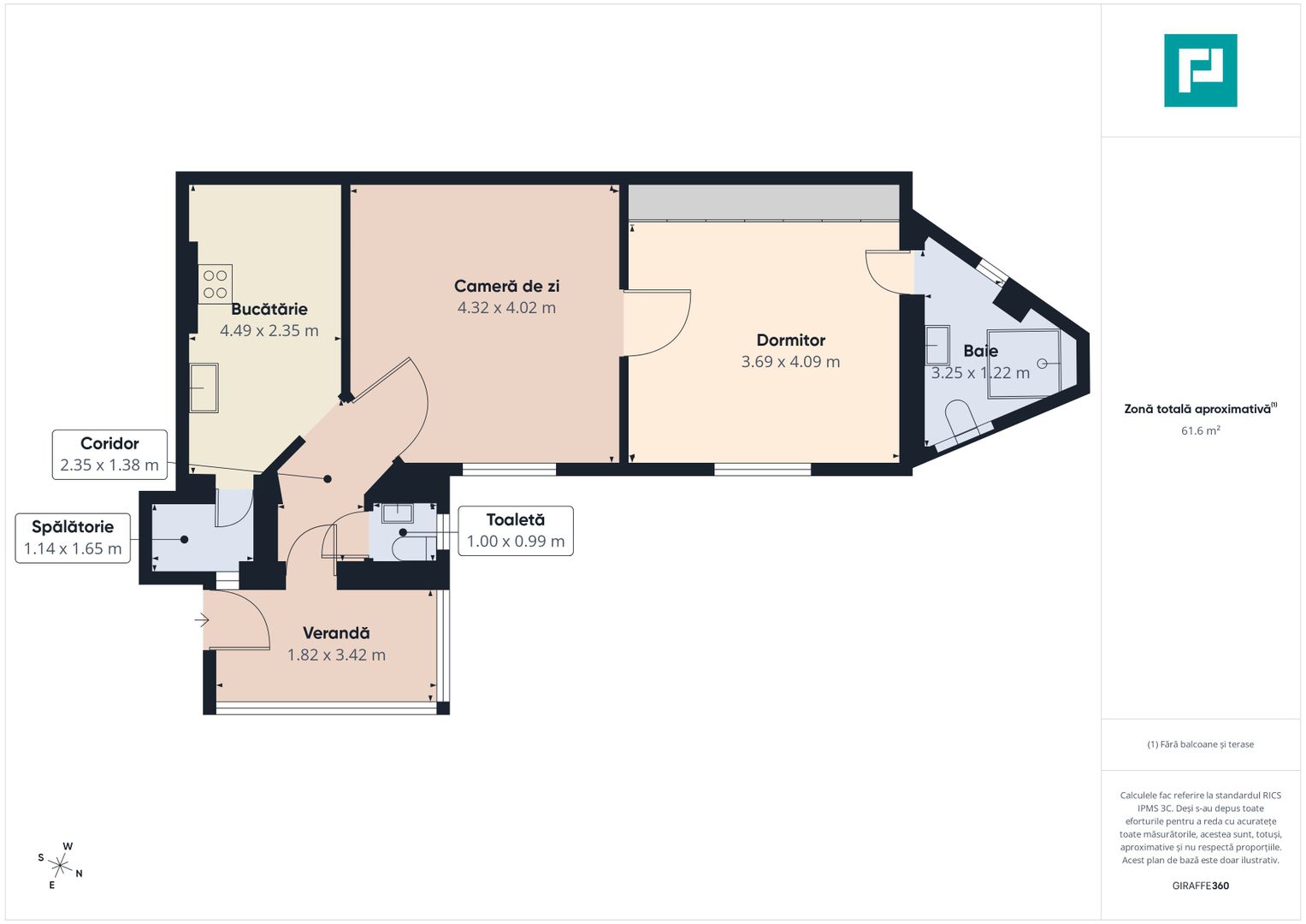 Apartament 2 camere zona Sinaia - Poză 30