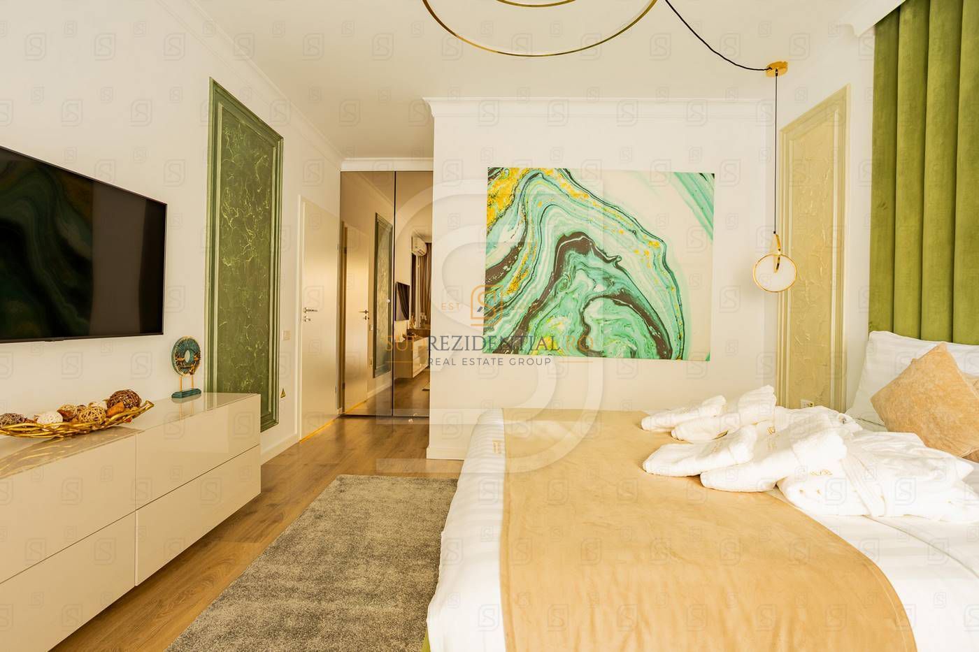 Apartament decomandat, 3 camere, mobilat si utilat premium-Berceni,S4 - Poză 12