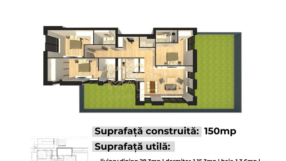Apartament 4 Camere** Chitila**//Gradina-125mp// - Poză 11