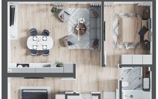 De vanzare APARTAMENTE NOI – la pret de dezvoltator, Nufarul, Oradea - Poză 16