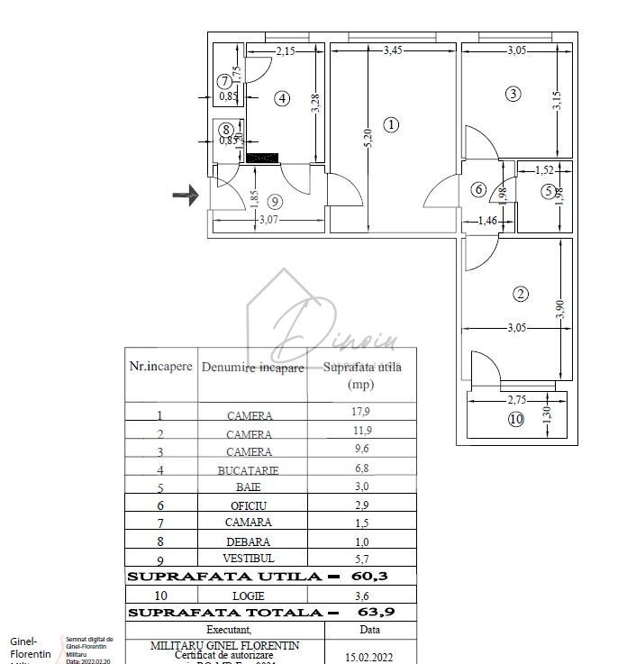 COMISION 0% I Apartament 3 camere Titan I Aleea Postavarul I etaj 4/4 - Poză 2