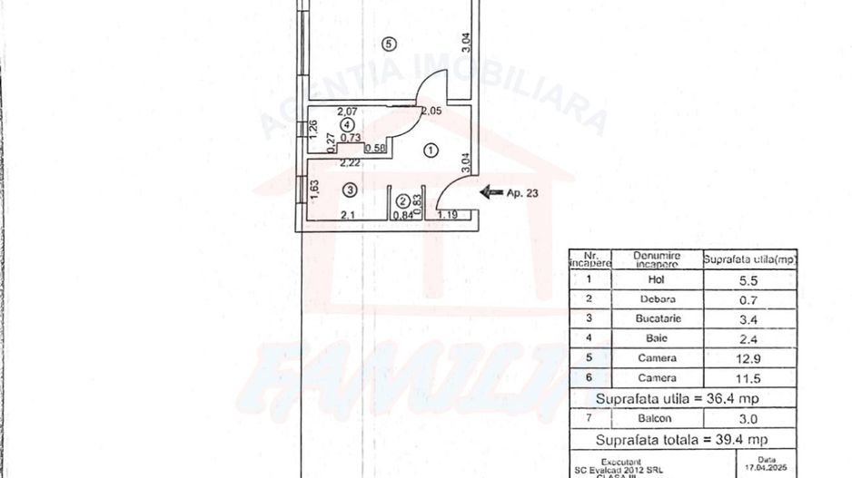 Apartament cu 2 camere de vânzare – Micro 19 | - Poză 9