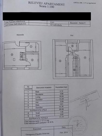 Comision 0% Duplex  Apărătorii Patriei 3 camere - Poză 3