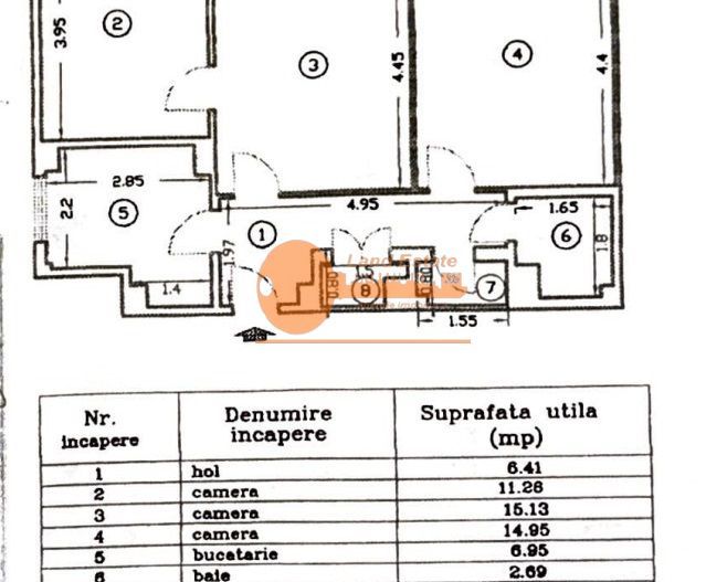 3 camere Natiune Unite-Calea Victoriei(Centrala Termica-AirBnB randament 100%) - Poză 29