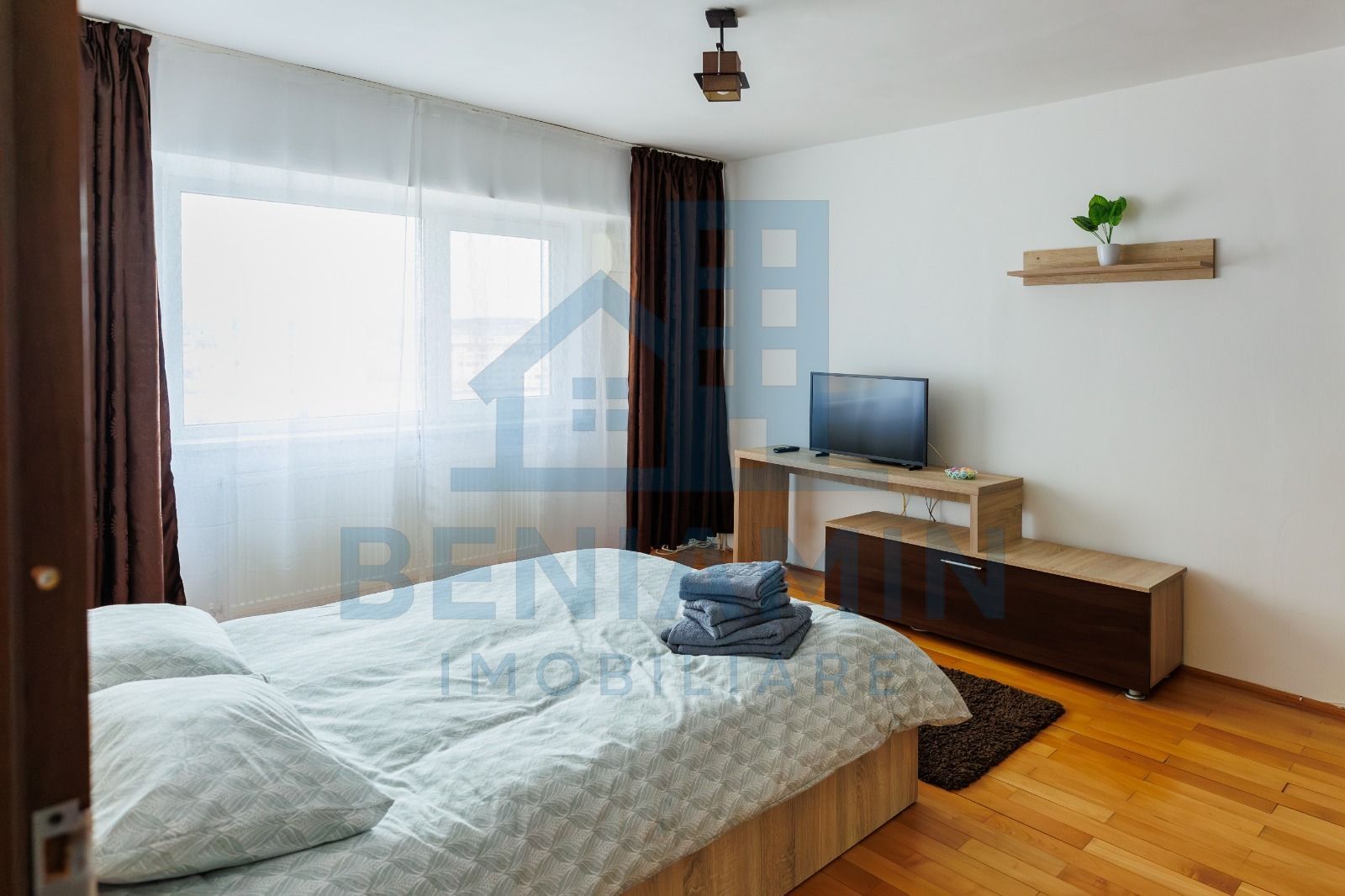 Garsoniera Decomandata pe Dezrobirii -centrala termica -etaj 9 -34mp - Poză 1
