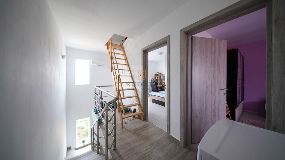 Duplex modern 4 camere + mansardă, complet mobilat – Comuna Berceni - Poză 22
