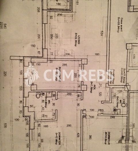 Apartament cu 2 camere de vânzare în zona Tomis I - Schiță 4