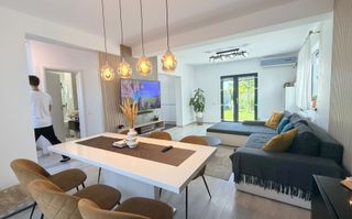 Vila individuala 4 camere Comuna Berceni,teren 420 mp,mobilata/utilata - Poză 7