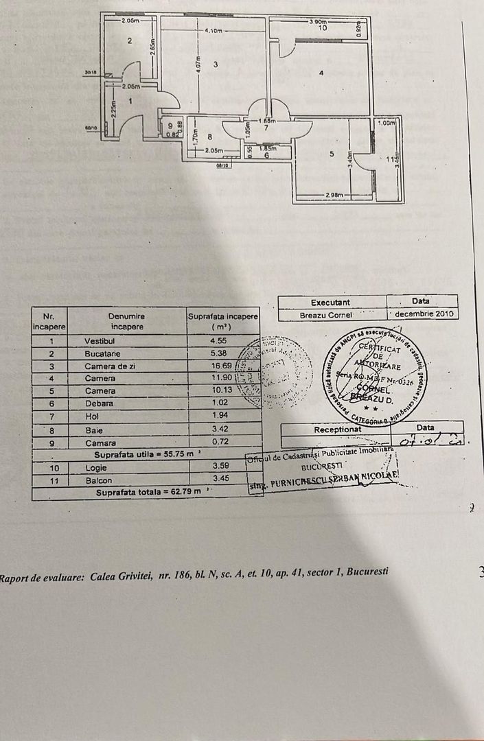 Apartament cu trei camere, Calea Grivitei - Poză 7