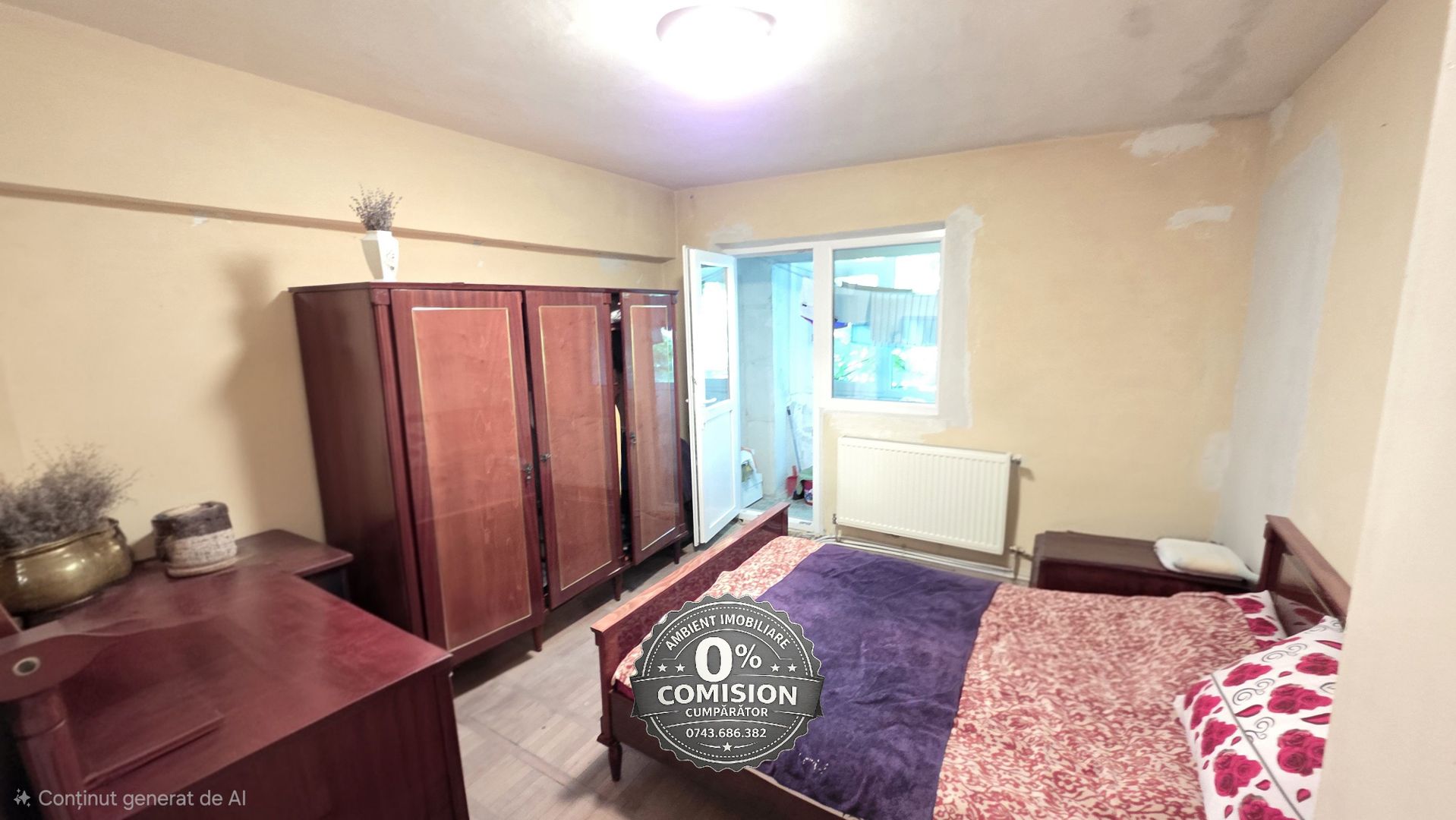 Apartament cu 3 camere, etaj 1 (parter cu demisol), VASLUI zona CENTRU; - Poză 7