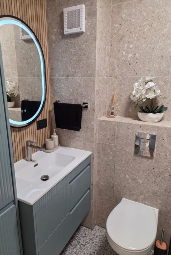 AP. 2 CAMERE - 70 MP UTILI,  BLOC REABILITAT, MODERN, METROU TITAN - Poză 11