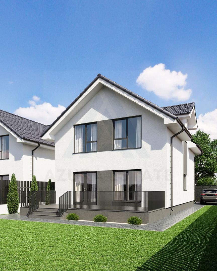 Casă tip duplex curte 350 mp 120 mp utili terasa 22 mp Sura Mare - Poză 4