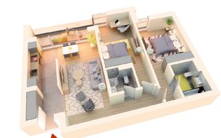 Apartament 3 camere***Bloc NOU premium**Piscina//Sector 1_Chitila - Poză 22
