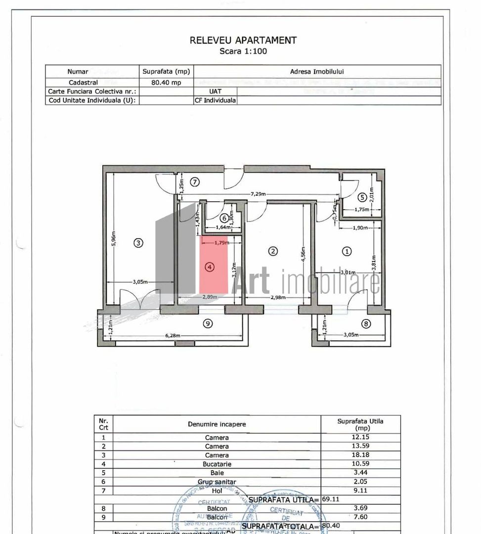 Apartament cu 3 camere de vanzare-Metalurgiei-Aparatorii Patriei-cu centrala - Poză 12