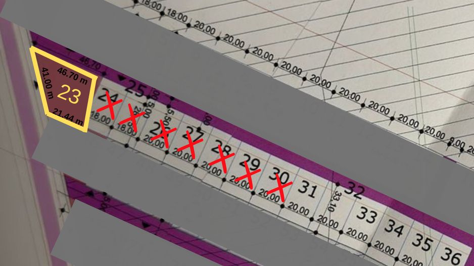 Teren intravilan Sacadat zona Coca Cola dublu front- 1190 mp- 26000 E. - Poză 1