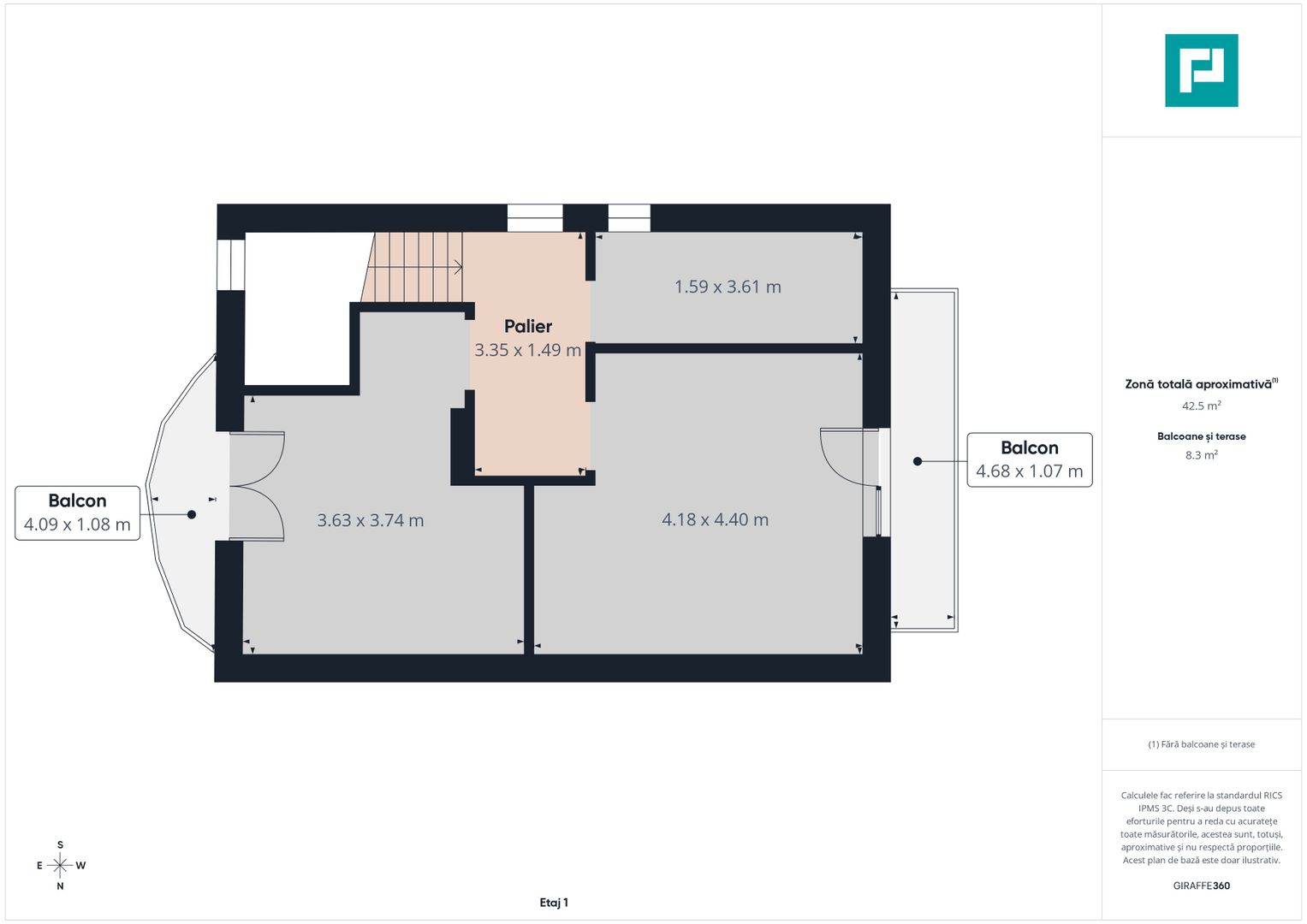 Duplex luminos 101 mp utili, teren 350mp în Covaci - Poză 14