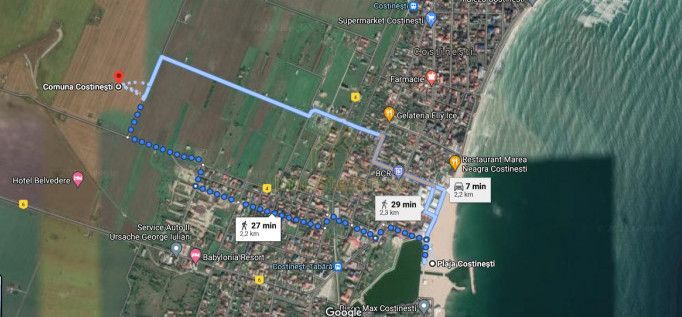 Teren extravilan oportunitate de investiție în Costinești - Poză 3