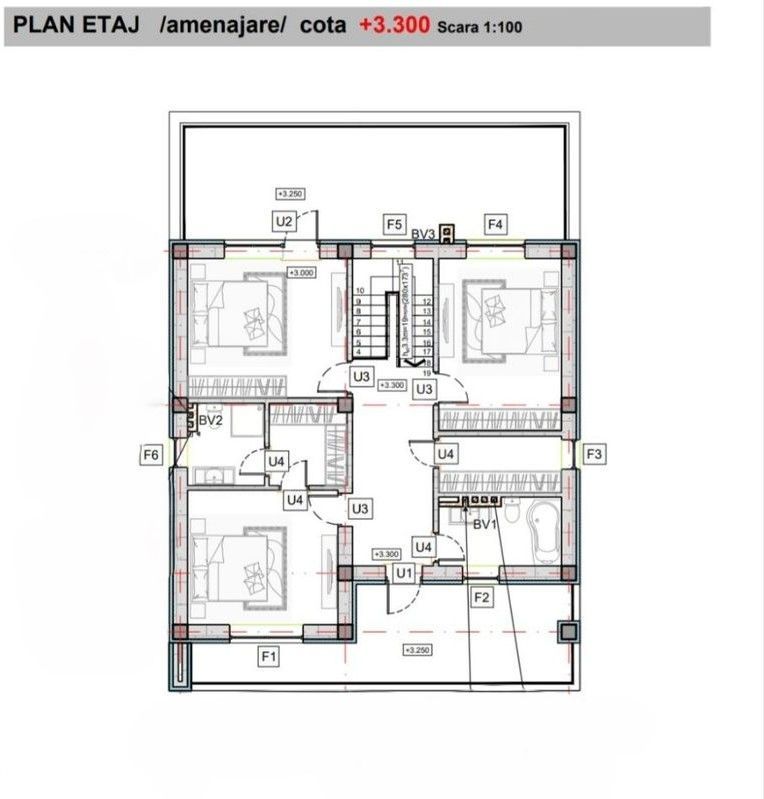 Vânzare, Hi-Tech, 2 nivele, 4 camere, strada  A. Lăpușneanu, Budești - Poză 12
