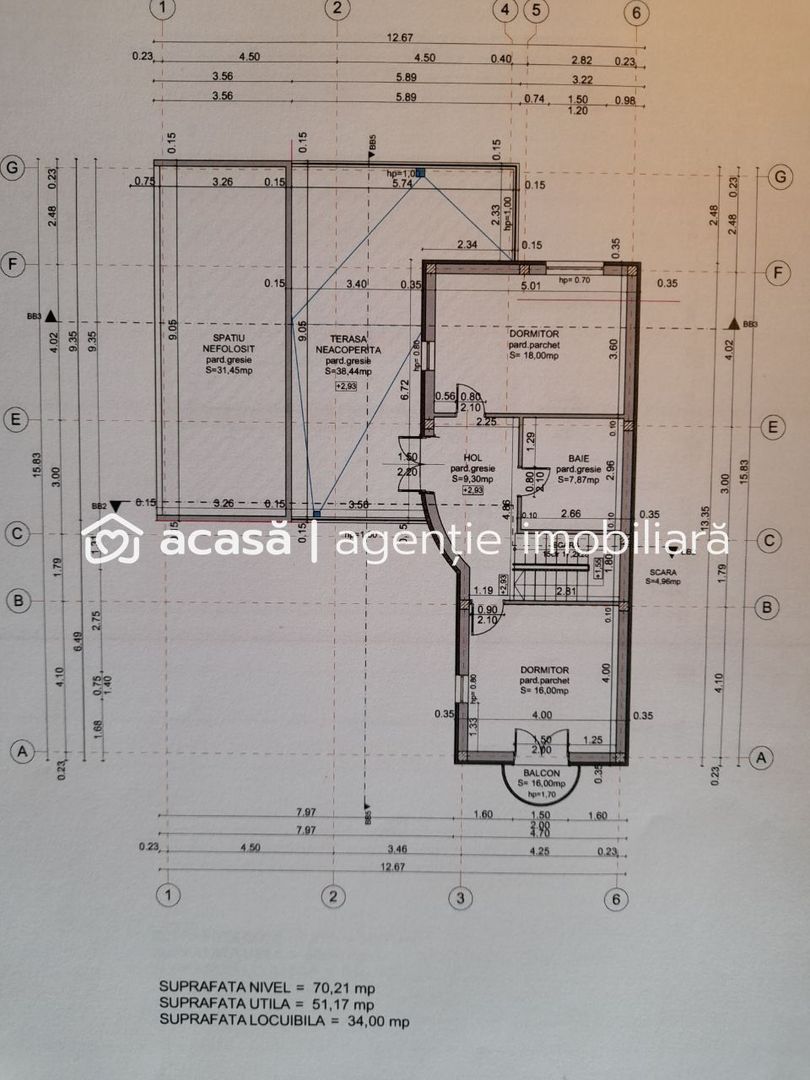 Proiect casă cu mansardă în construcție Micălaca - Poză 5