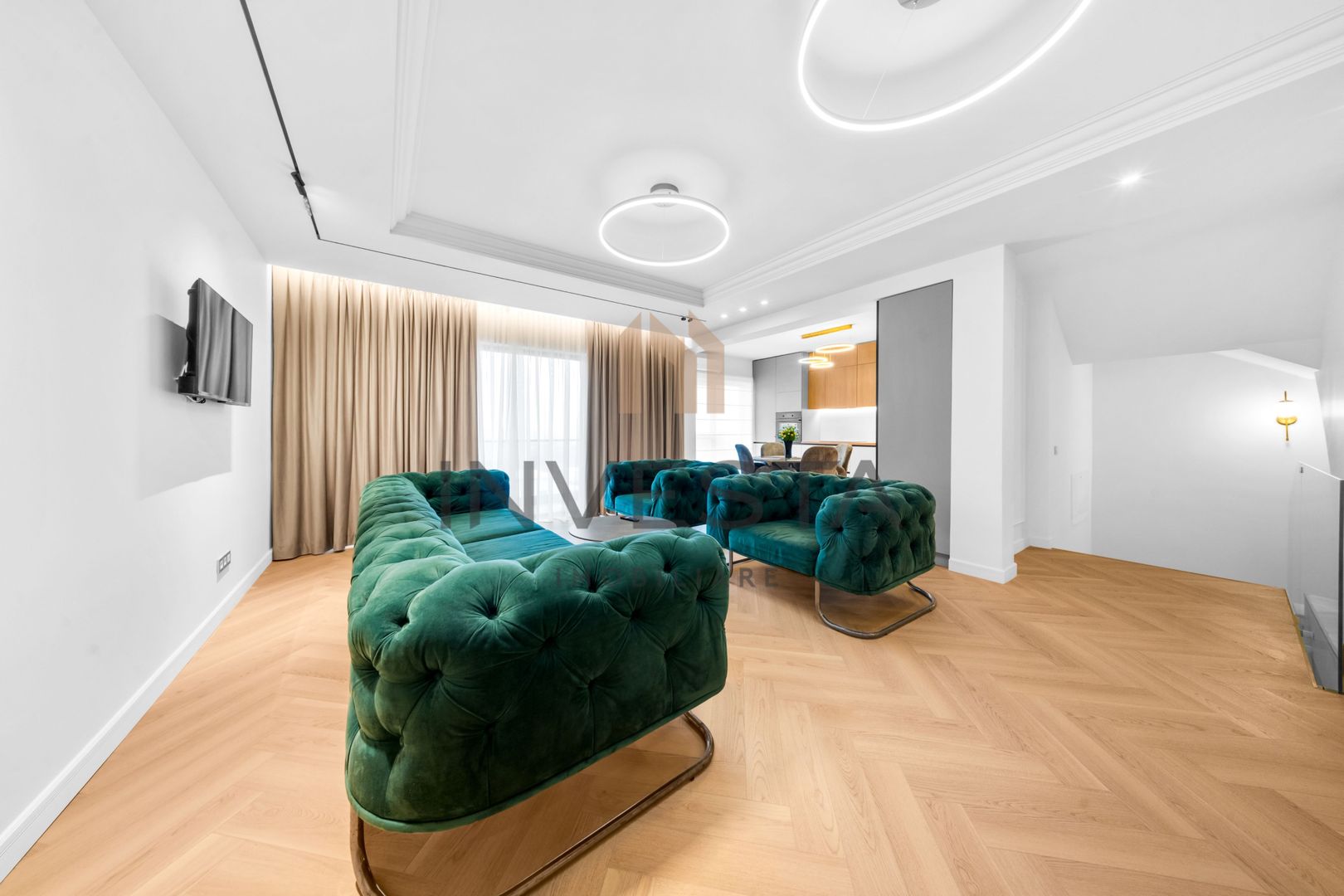 Prima inchiriere | duplex ultrafinisat 130 mp | curte privata 180 mp. - Poză 2