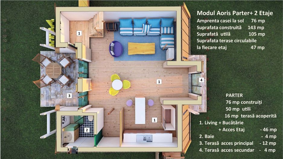 CASA MODULARA AORIS - Poză 8