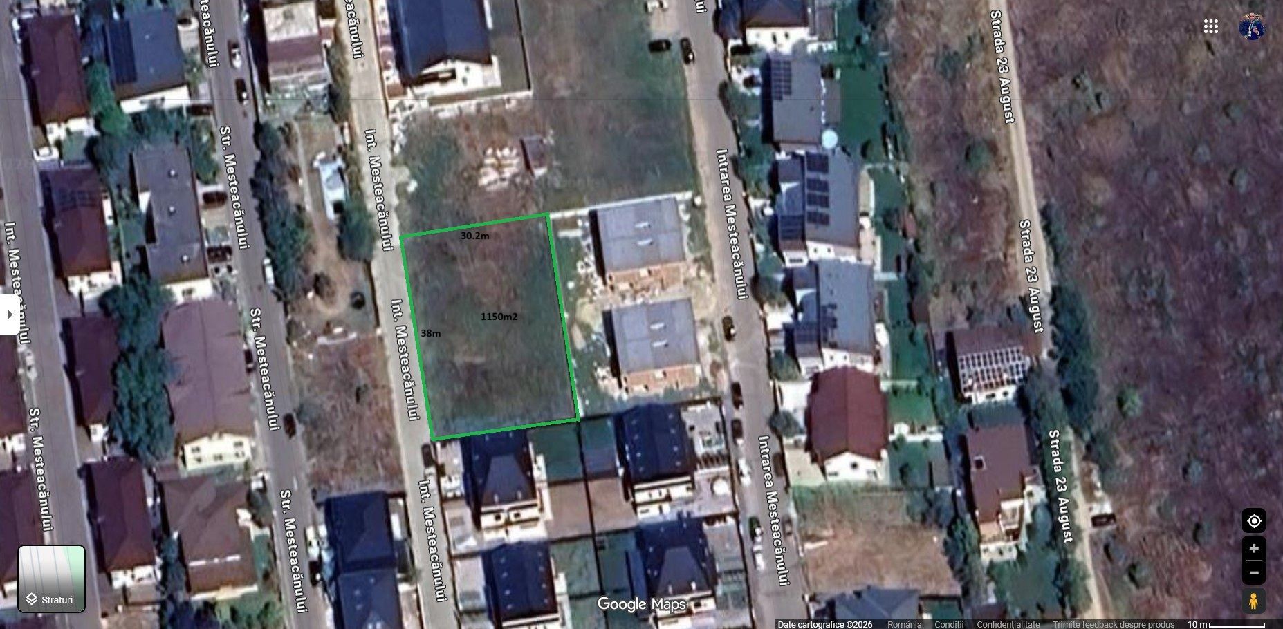 Intravilan Mega Image 23 august 1386m2 - Poză 1