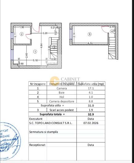 Garsoniera in vila I Rosetti- Gradina Icoanei I P+1E+M - Poză 11