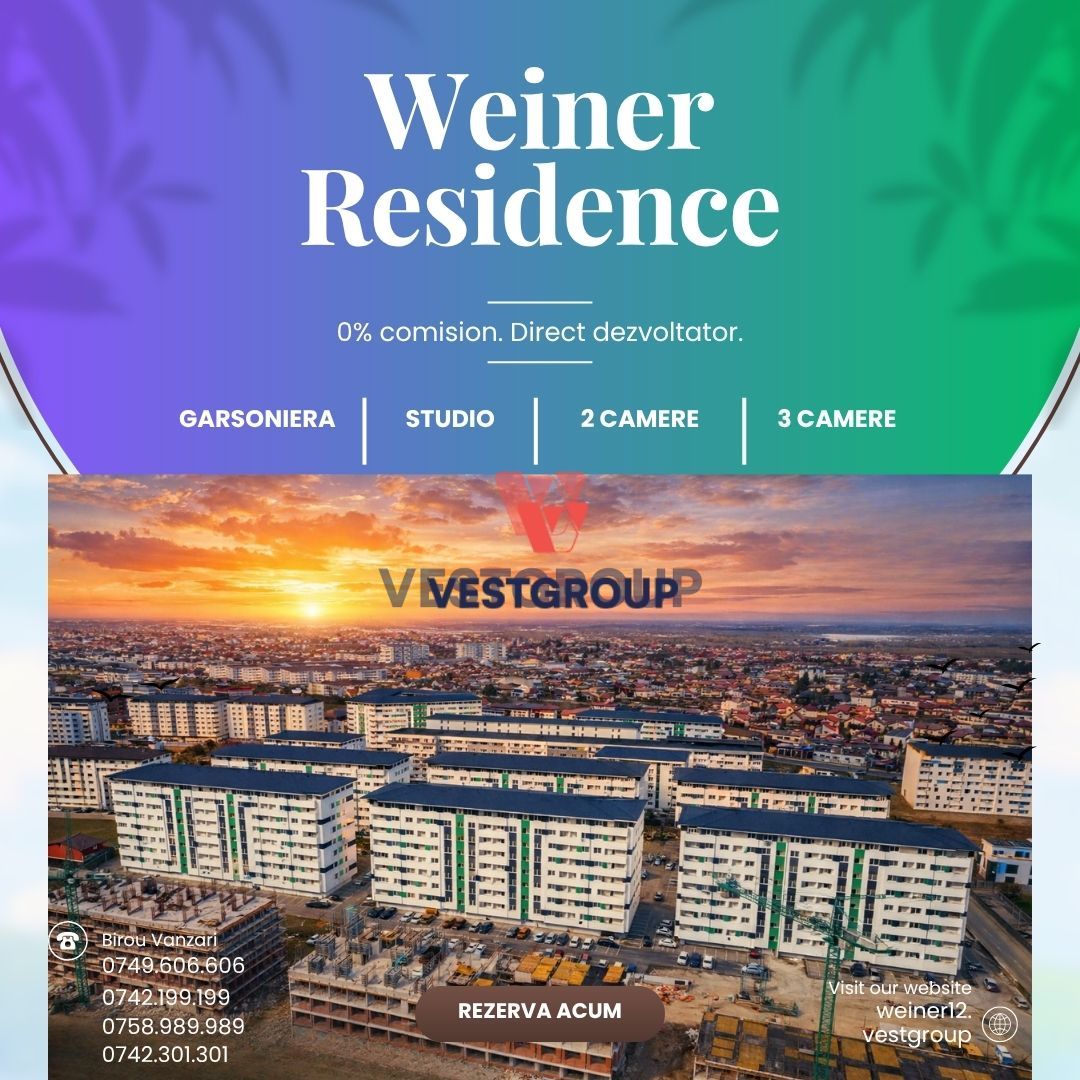 Apartament 2 Camere Weiner Residence Militari Direct Dezvoltator VEST - Poză 2