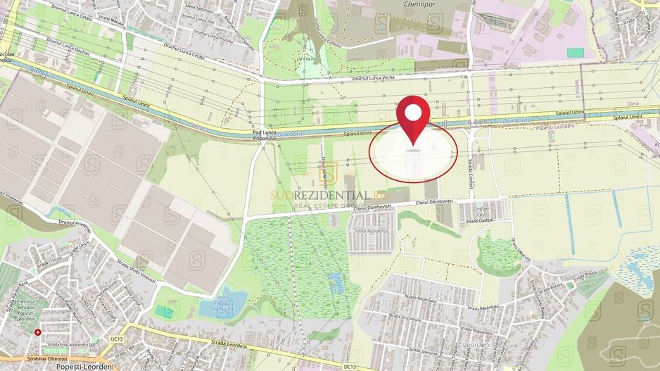 Teren intravilan 1100 mp | Deschidere 31,53 ml | Zona mixta P+4 - Poză 2