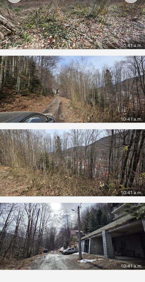 Teren 338mp, cu proiect bloc garsoniere D+P+E+M - Sinaia - Poză 3
