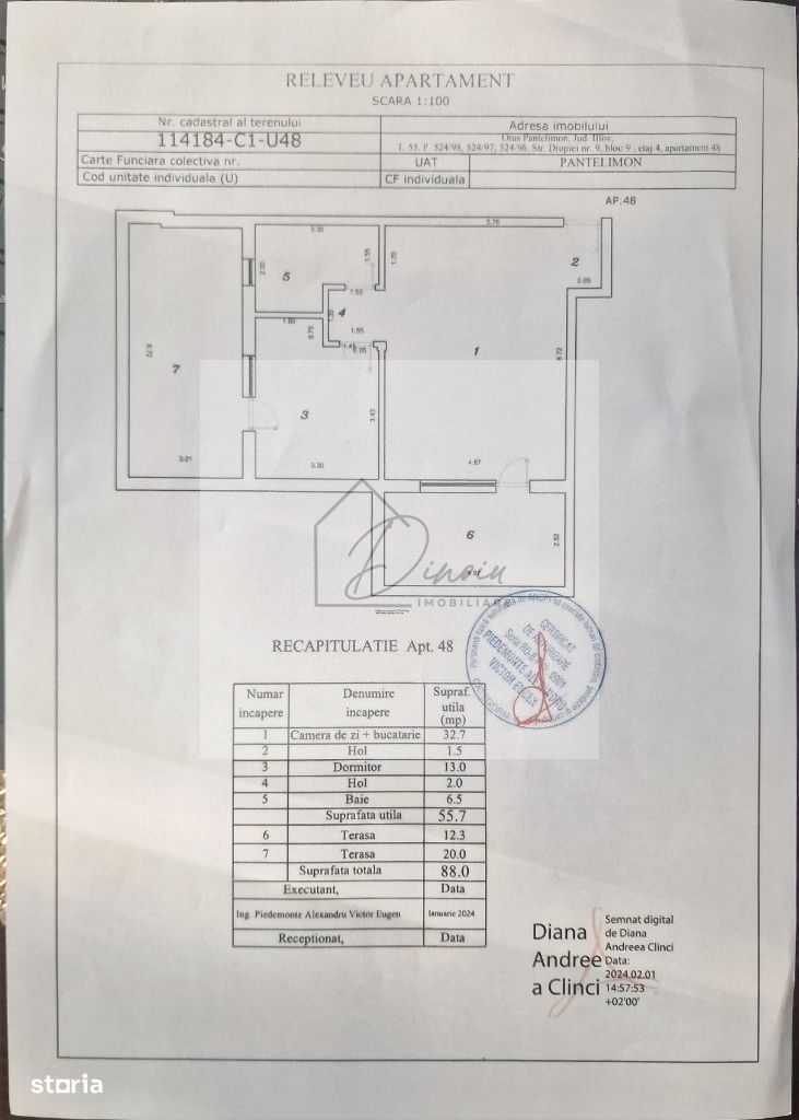 Apartament 2 camere LUX  I UNIC I Parcare I COMISION 0% - Poză 12