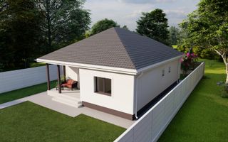 BG124-Teren cu Aut.Constr Proiect Casa parter 614 mp - Poză 12