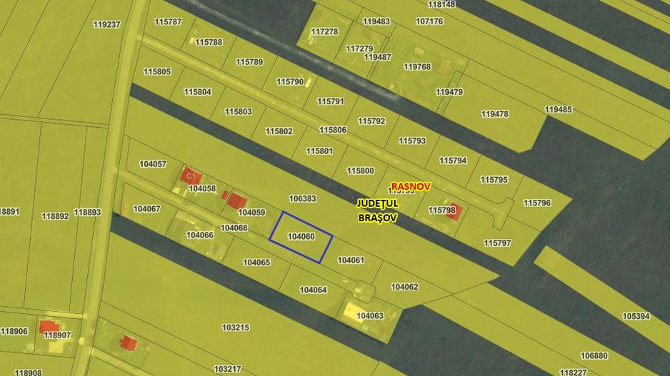 Rasnov -Glejarie 1000 mp front 42m posibilitate duplex sau 2 constructii - Poză 17