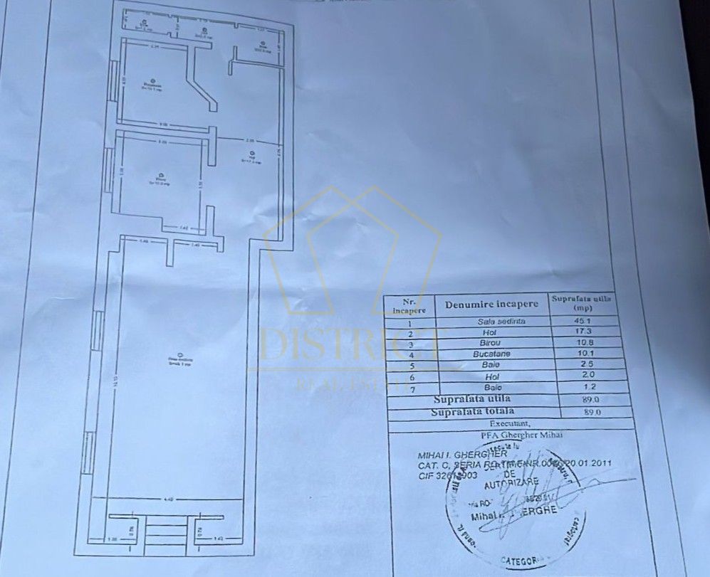 Spatiu comercial renovat, 90mp | Ultracentral - Schiță 11