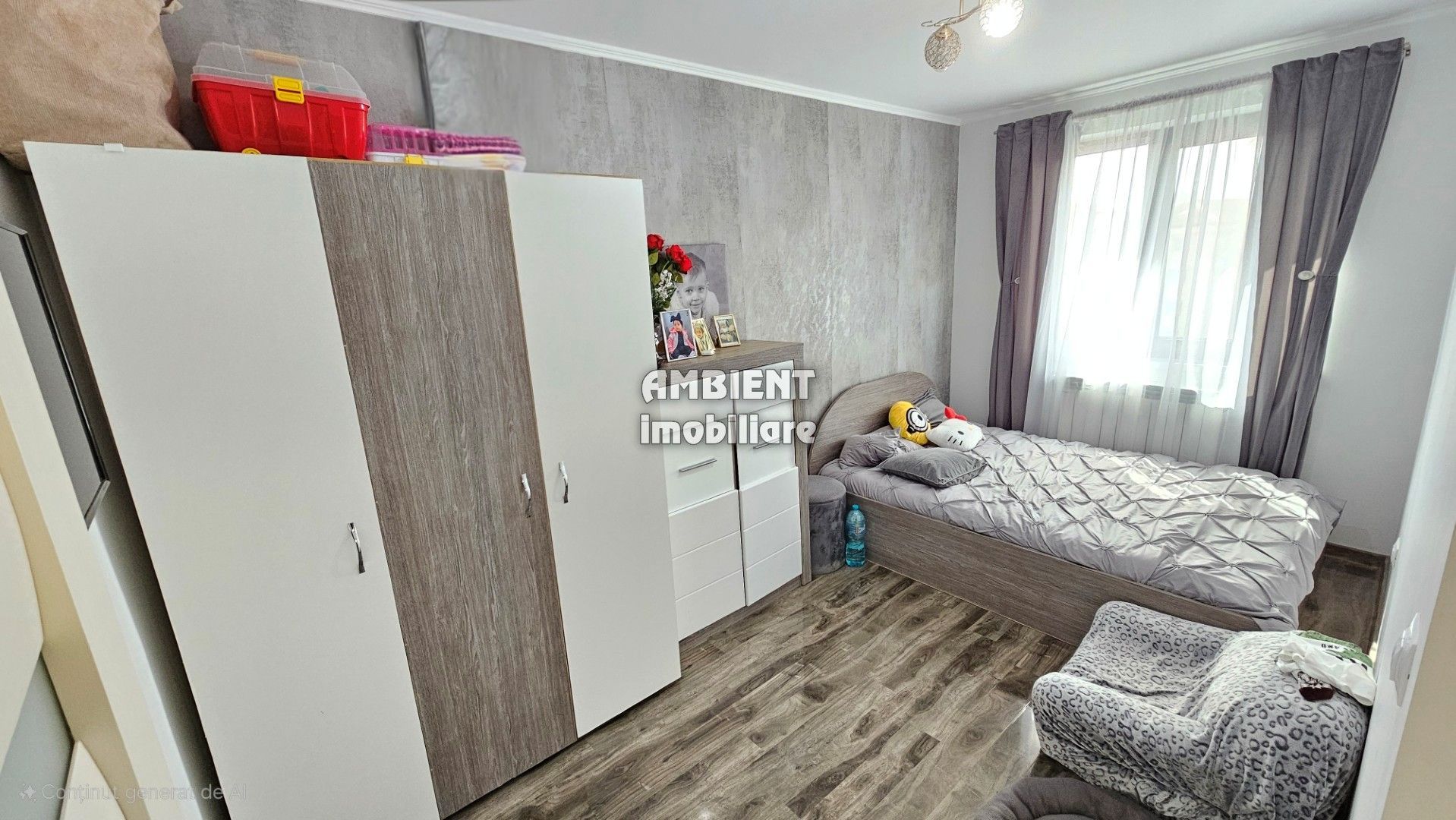 Apartament 3 camere, etaj 2, mobilat și utilat, zona DONICI; - Poză 7
