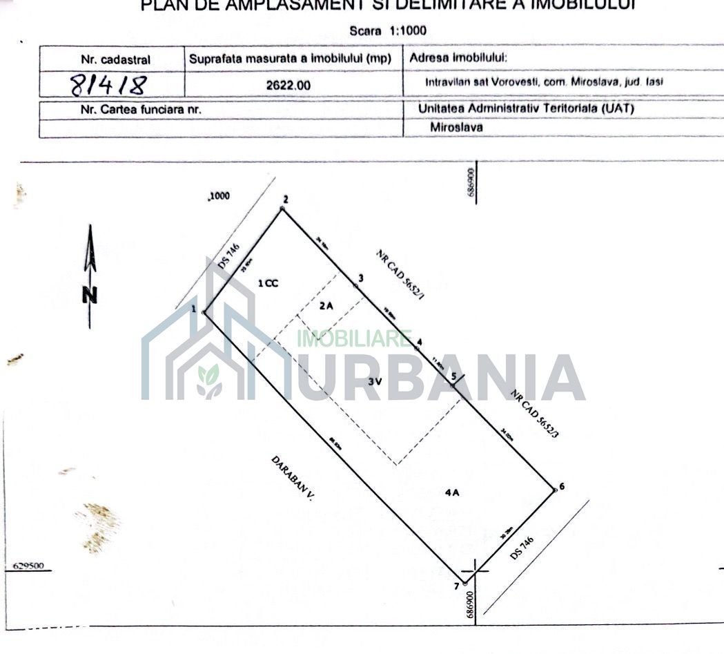 Teren Vorovesti - 2622mp intravilan - Poză 1