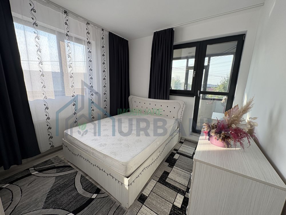 Apartament 2 camere de închiriat – Bucium, parter înalt, bloc nou, mobilat complet - Poză 5
