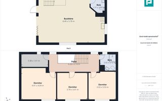 Cabană deosebită cu 4 camere în Căsoaia - Poză 8