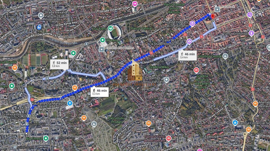 | Apartament cu 3 camere de vanzare | Etaj intermediar| Cartierul Manastur | - Poză 7