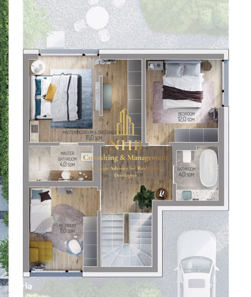 LUX - Vila 4 camere cartier Amber Forest-PARCARE - Poză 13
