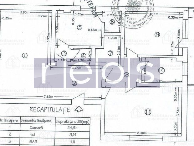 INCHIRIERE PARTER | 3 CAMERE | CAPITALE | IDEAL BIROU | - Poză 26