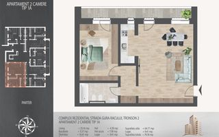 2 camere  700 metri de Metrou Nicolae Teclu - Poză 12