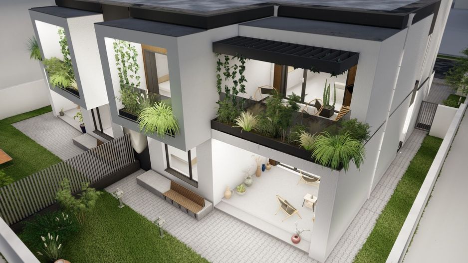 COMISION 0%, Apartament 3 Camere, 82 mp, Terasa, Gradina, SACALAZ - Poză 5