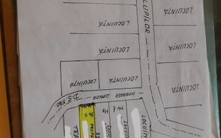 Teren 1.500 mp în Periș, Intrarea Lupilor, zonă liniștită - Schiță 3